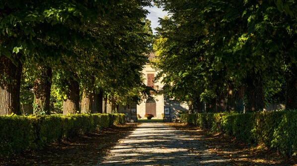 Entrée de l’hébergement