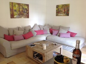 Smart TV, reproductor de DVD, mesa de ping pong, libros