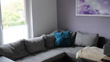 Fernseher, Videospiele, DVD-Player, Bücher