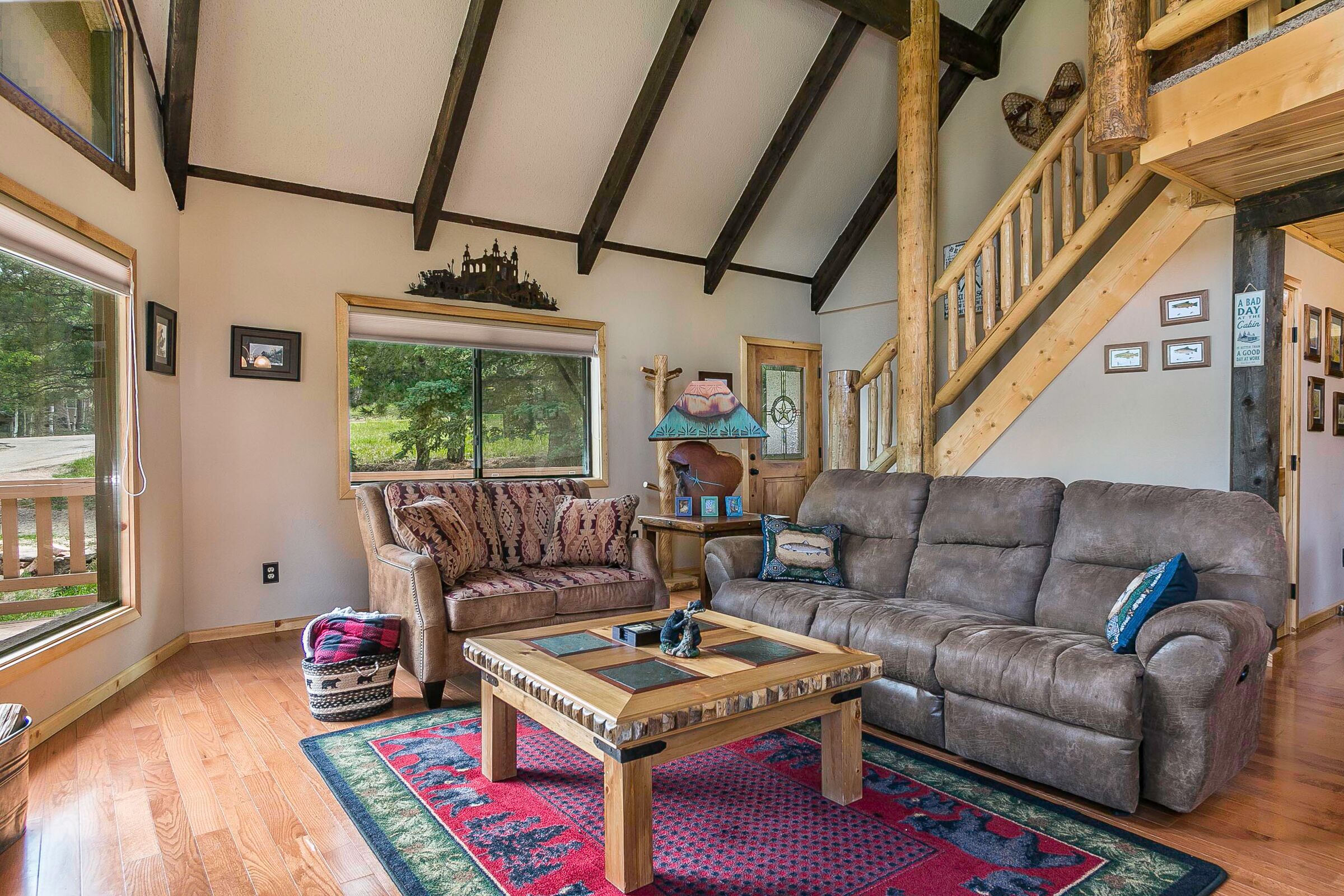 Pet Friendly | Hot Tub | Fire Pit | Deer Run Lake Cabin - Angel Fire, NM
