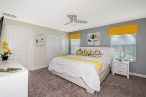 4 bedrooms, iron/ironing board, free WiFi, bed sheets