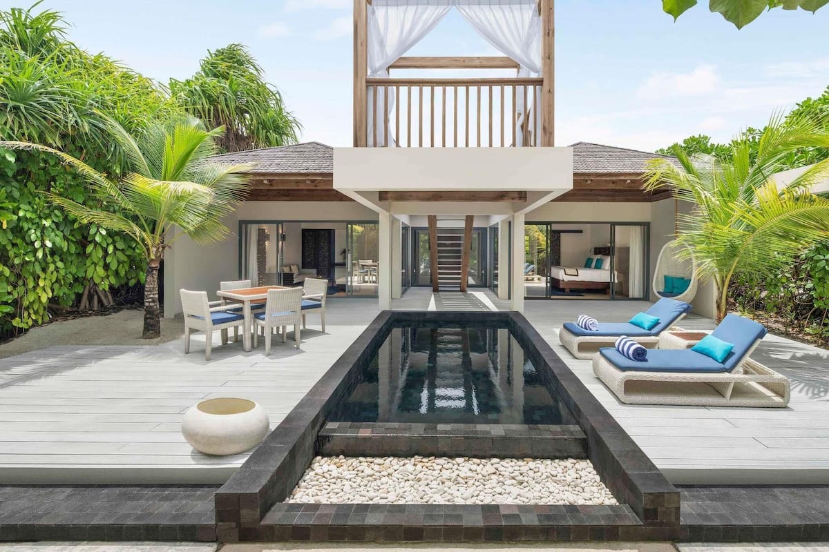Beach Pool Villa Deluxe | Memory-foam beds, minibar, in-room safe, individually decorated