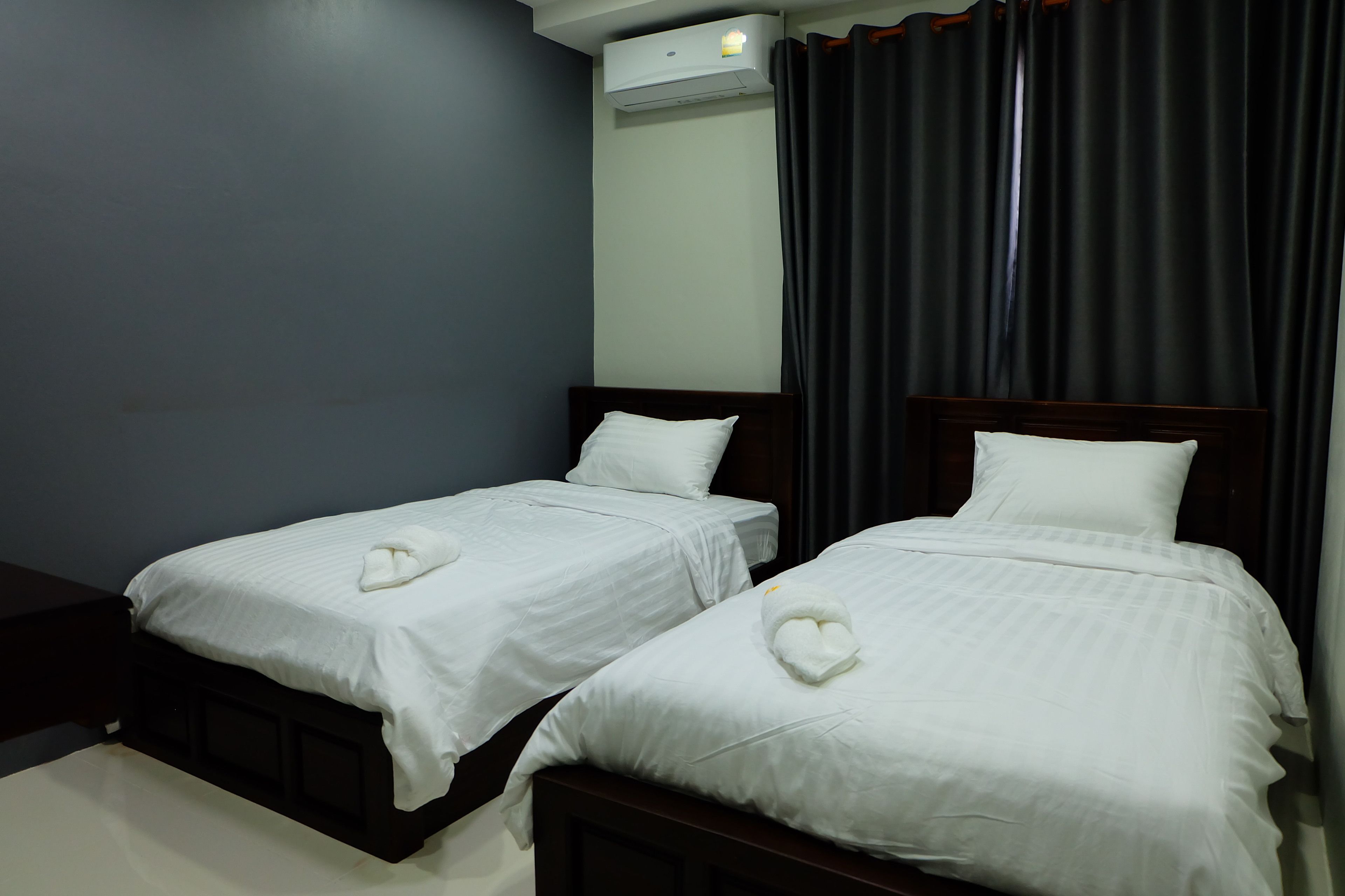Standard Twin Room | Blackout curtains, free WiFi