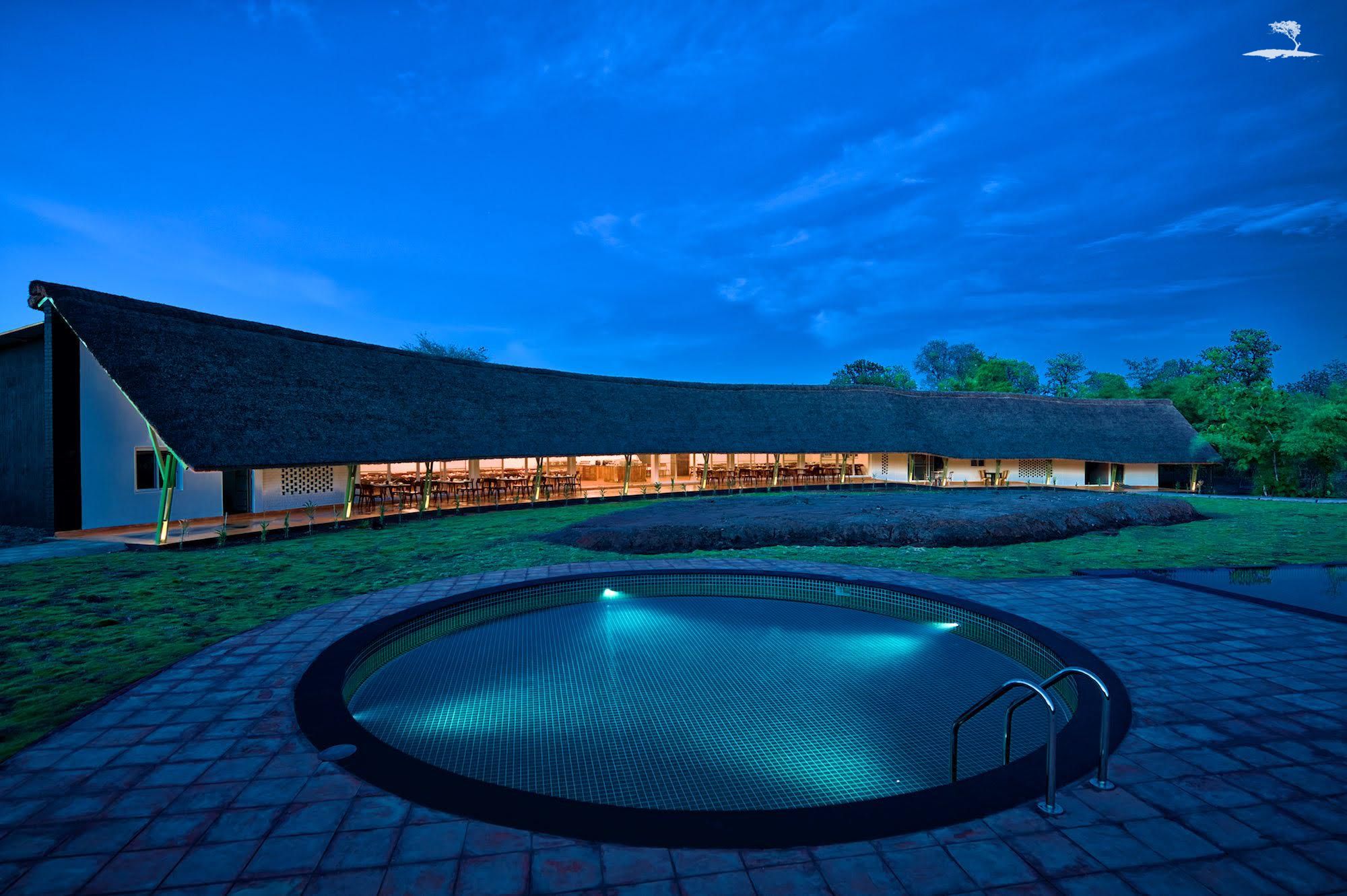 Majoituspaikan julkisivu