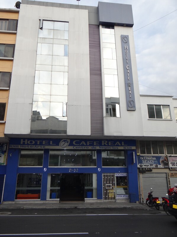 Façade de l’hébergement