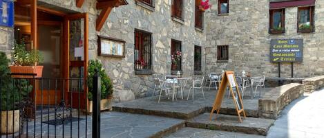 Entrada de la propiedad