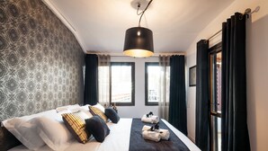 Lägenhet Design - flera sängar - icke-rökare | 3 sovrum, värdeförvaringsskåp på rummet och strykjärn/strykbräda