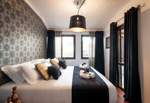 Apartamento design, várias camas, para não fumantes | 3 quartos, cofres nos quartos, ferros/tábuas de passar roupa