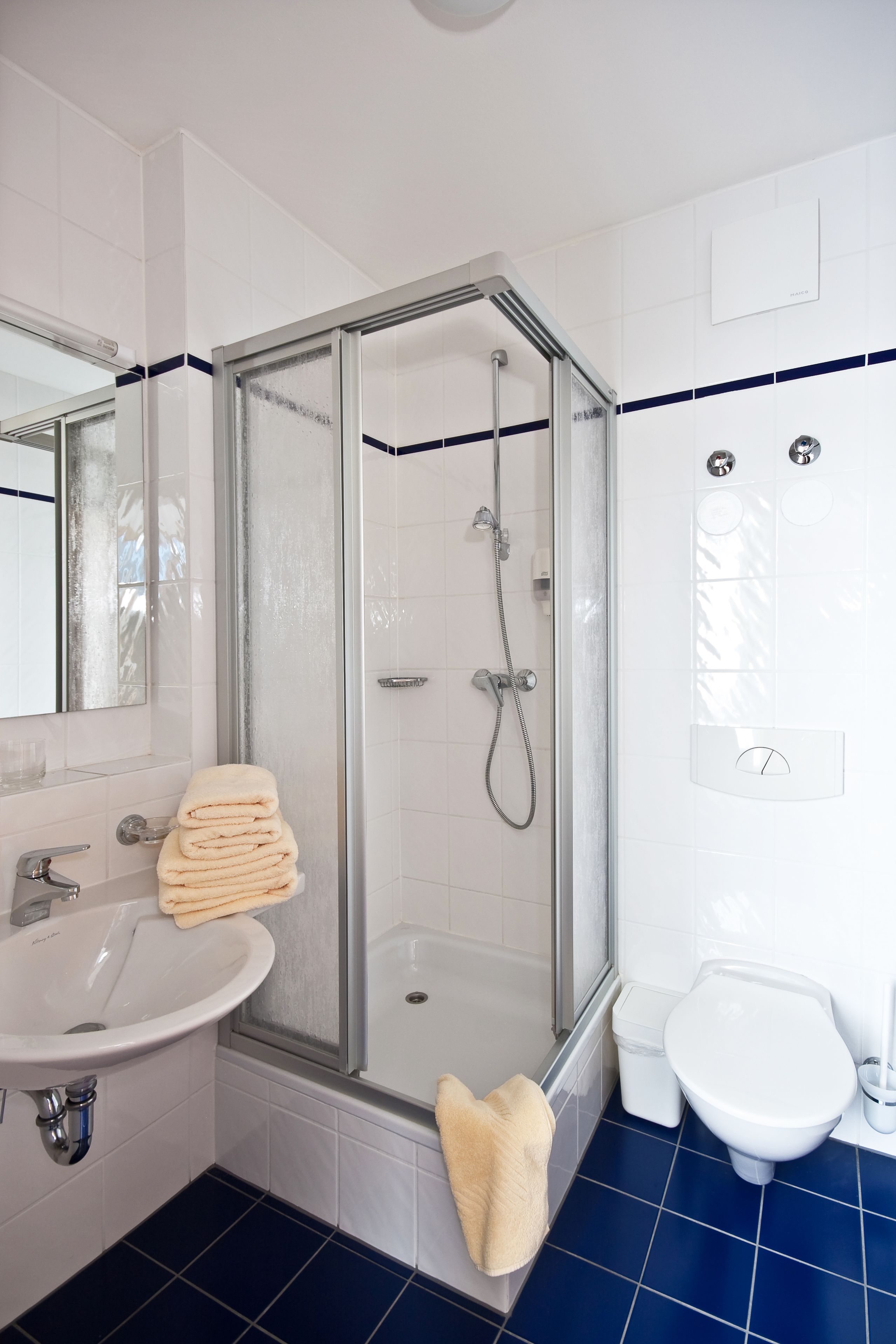 economy double room | bathroom shower