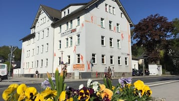 Fassade der Unterkunft