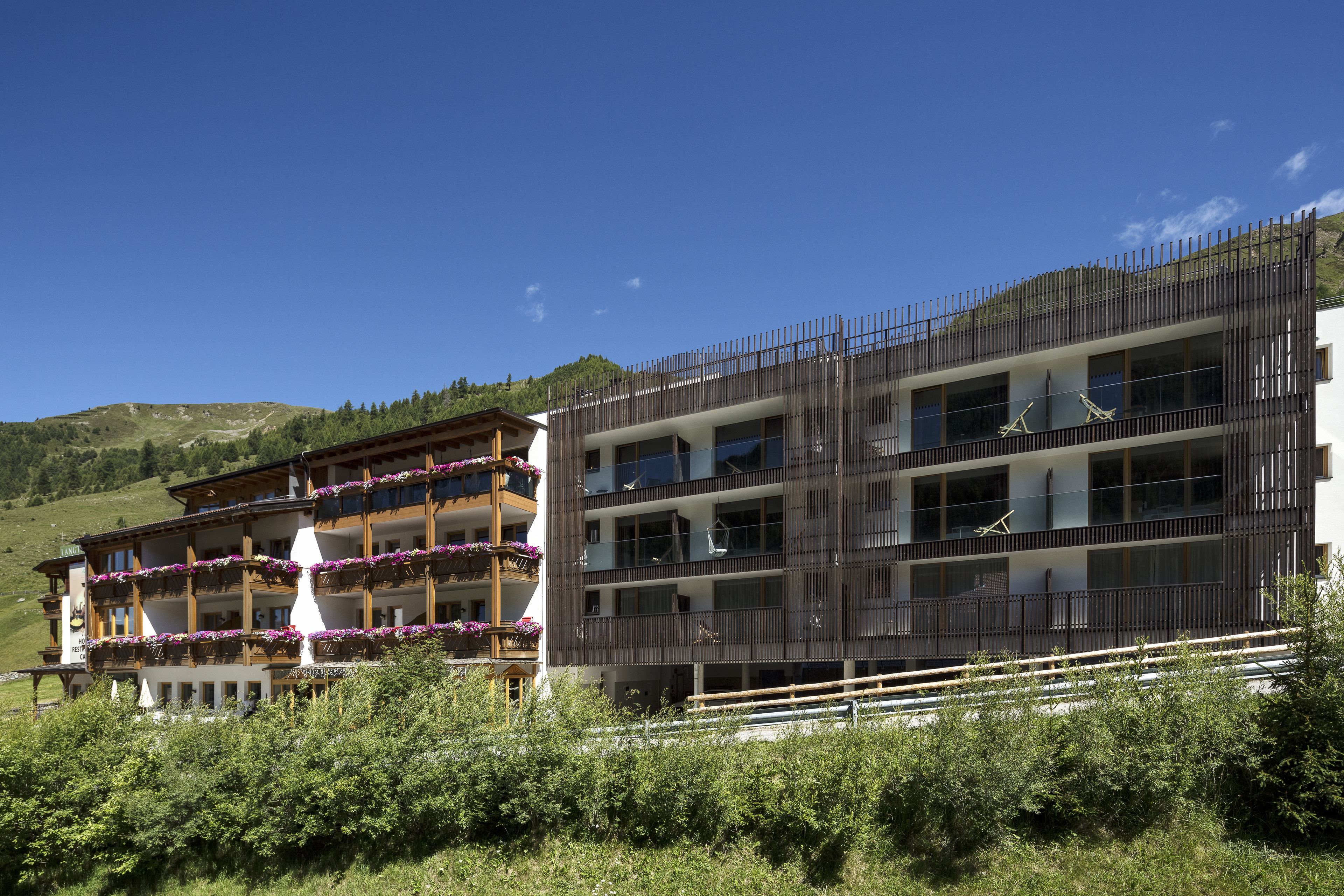 Fassade der Unterkunft