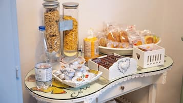 Gratis frukostbuffé varje dag