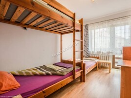 Blackout curtains, rollaway beds, bed sheets