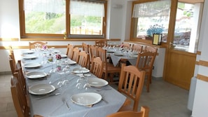 Dinner served