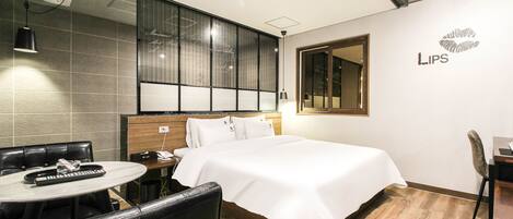 Literie de qualité supérieure, bureau, Wi-Fi gratuit