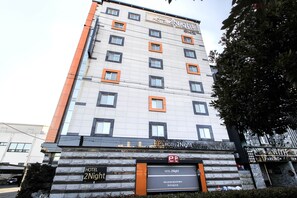 Fassade der Unterkunft