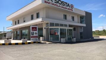 Facciata della struttura