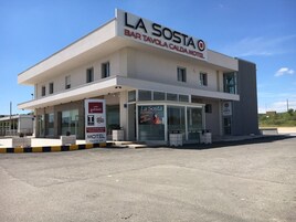Facciata della struttura