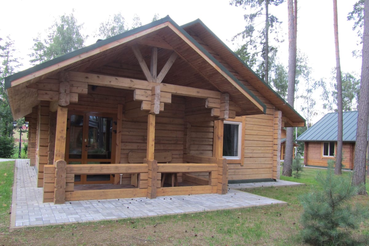 Ferienhaus, 2 Schlafzimmer | Hochwertige Bettwaren, Zimmersafe, Schreibtisch