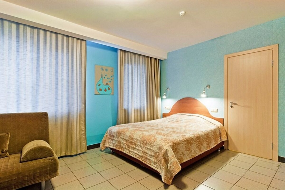 Kamar Double Comfort | Meja kerja, setrika/meja setrika, dan tempat tidur bayi (biaya tambahan)