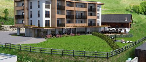 Façade de lâhĂ©bergement