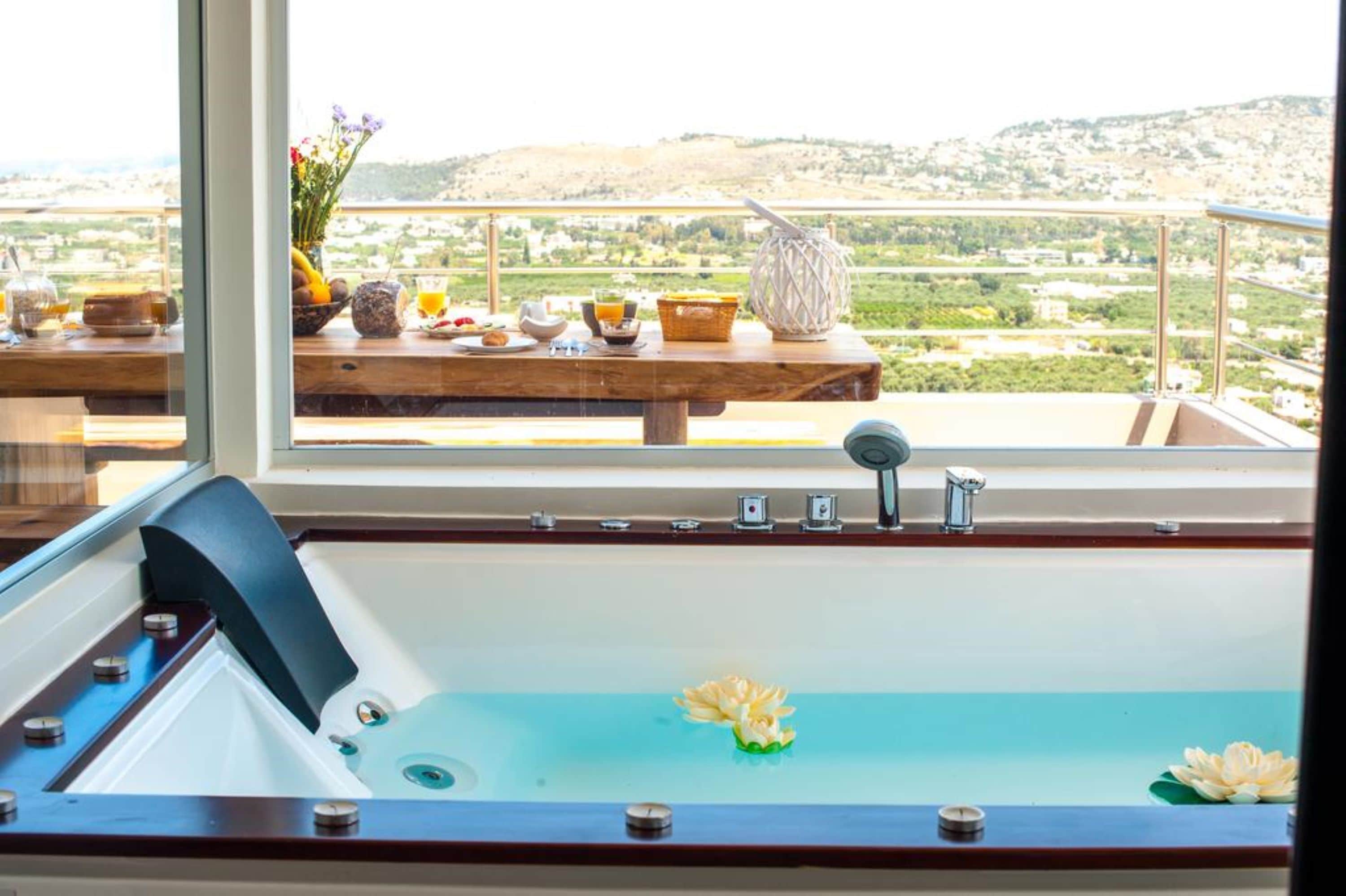 Vue depuis l’hébergement