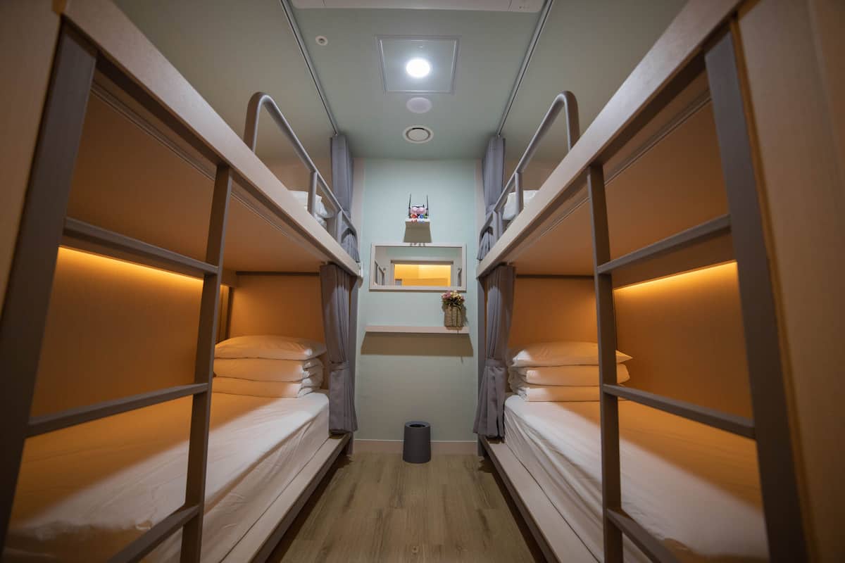 Shared Dormitory, Women only (4 Beds) | 1 bedroom, desk, soundproofing, free WiFi