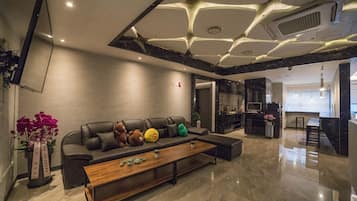 Sitteområde i lobbyen