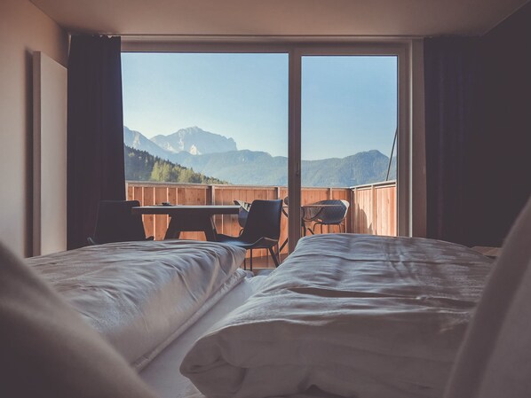 Junior-Suite, Bergblick | Ausblick vom Zimmer