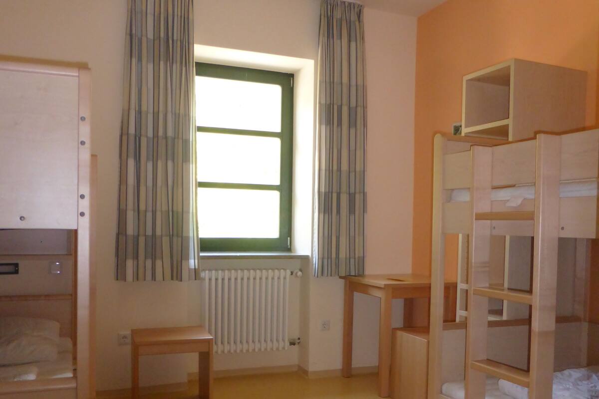 Basic Quadruple Room, Non Smoking, Shared Bathroom
