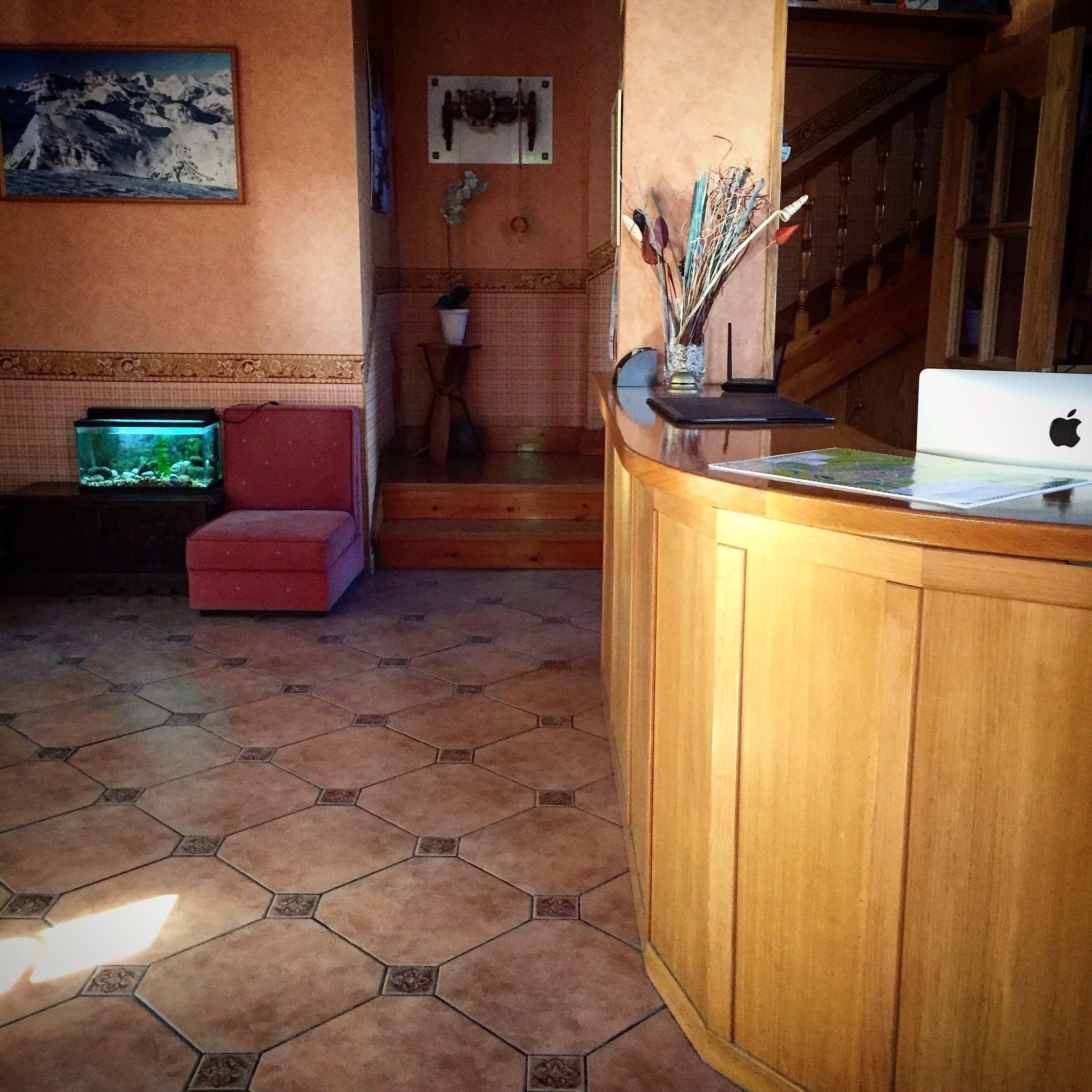 check-in/check-out kiosk