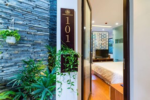 Habitación estándar (101) | 1 dormitorio, ropa de cama de alta calidad, minibar y caja fuerte