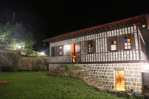 Front of property – evening/night