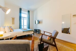 1 多间卧室、熨斗/熨衣板、免费 WiFi、床单