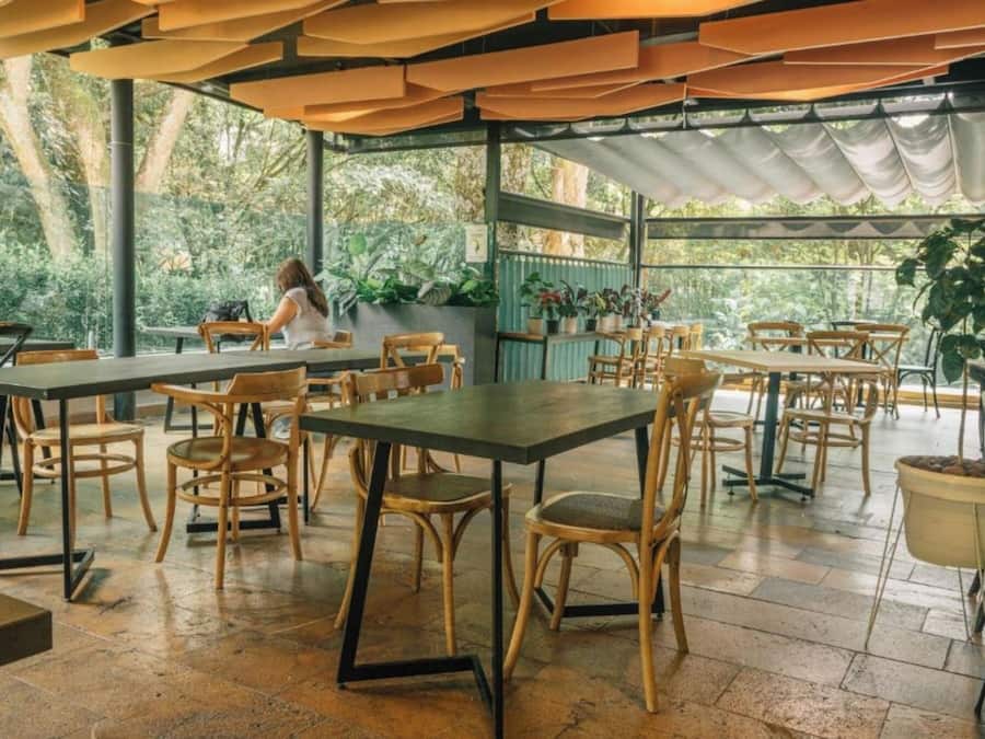 Café da manhã, almoço e jantar