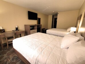 Room, 2 Queen Beds (Stardust) | Blackout drapes, iron/ironing board, free WiFi, bed sheets