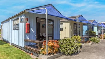 Familie chalet | Terras