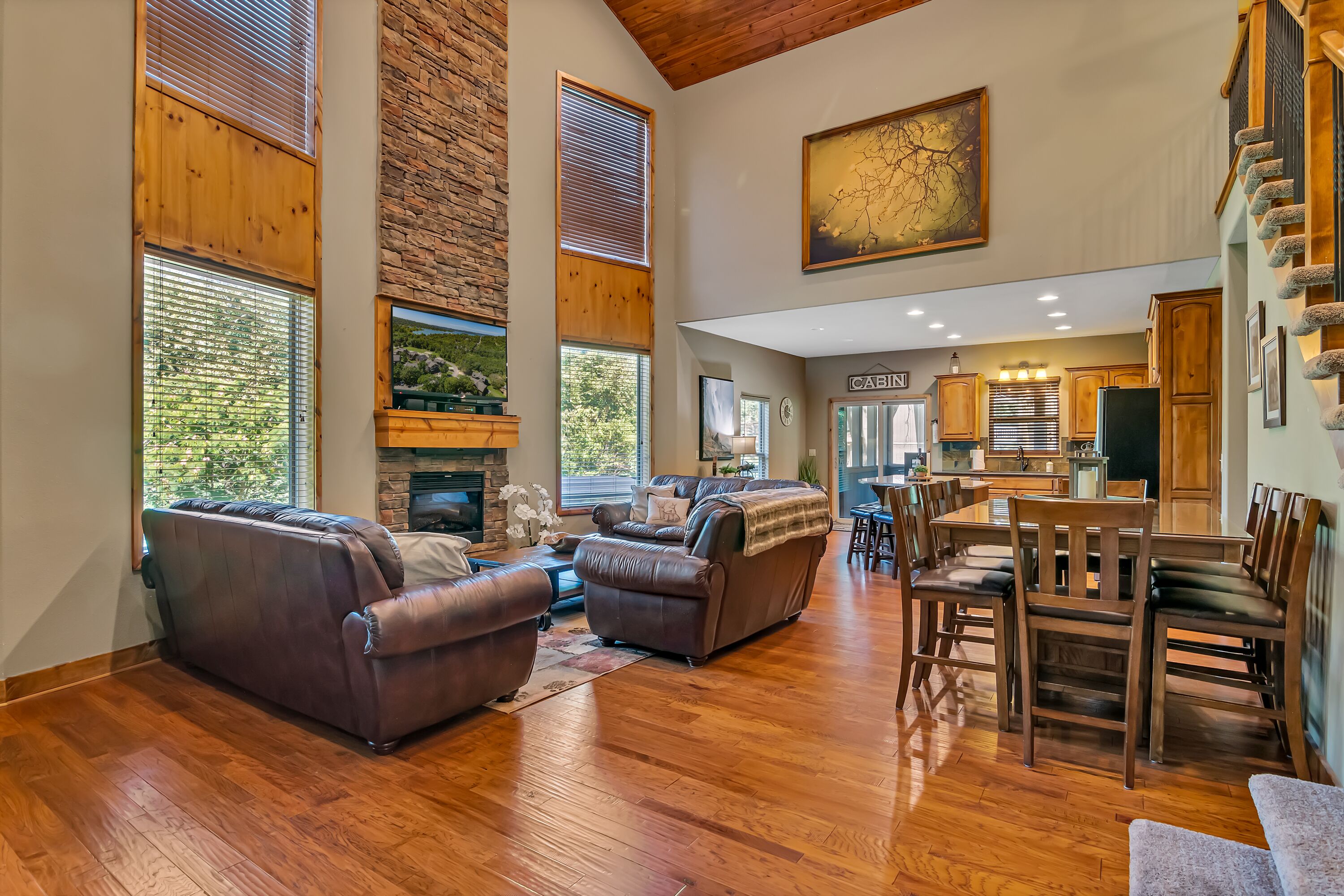 Älytelevisio, takka, videopelejä, DVD-soitin