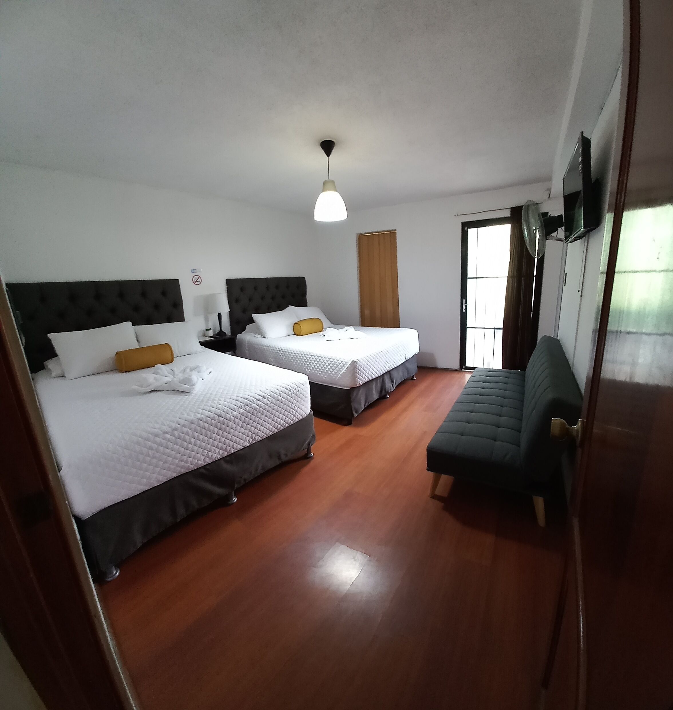 family quadruple room, 1 bedroom, non smoking, ensuite | free wifi, bed sheets