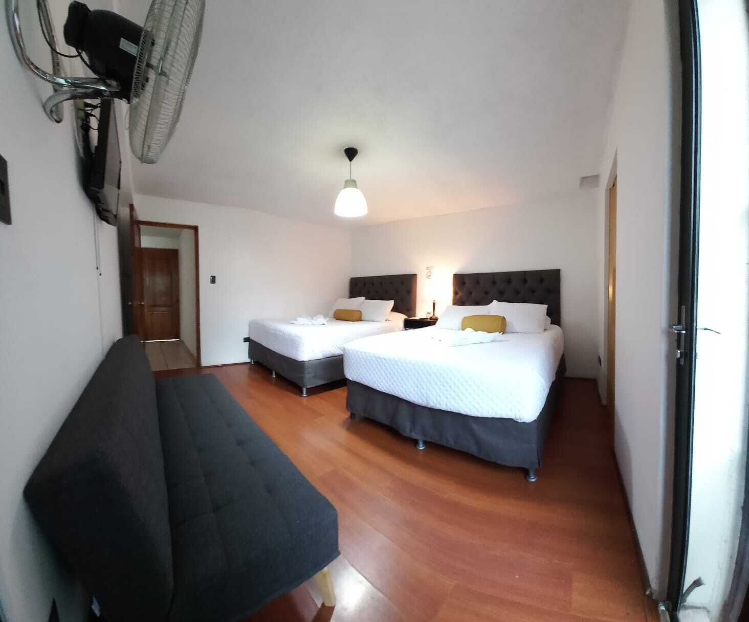 family quadruple room, 1 bedroom, non smoking, ensuite | free wifi, bed sheets