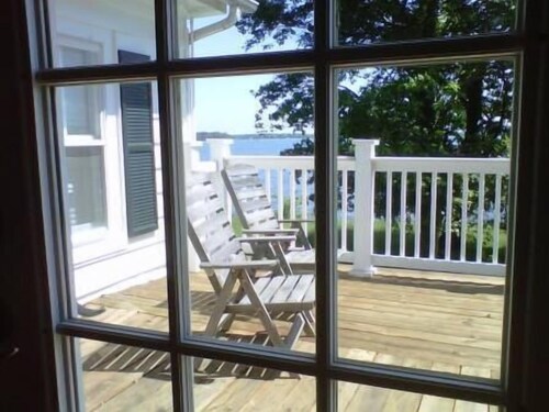 Casa histórica frente al mar, porche protegido, 2 kayaks, Wi-Fi, muelle, cañas de pescar