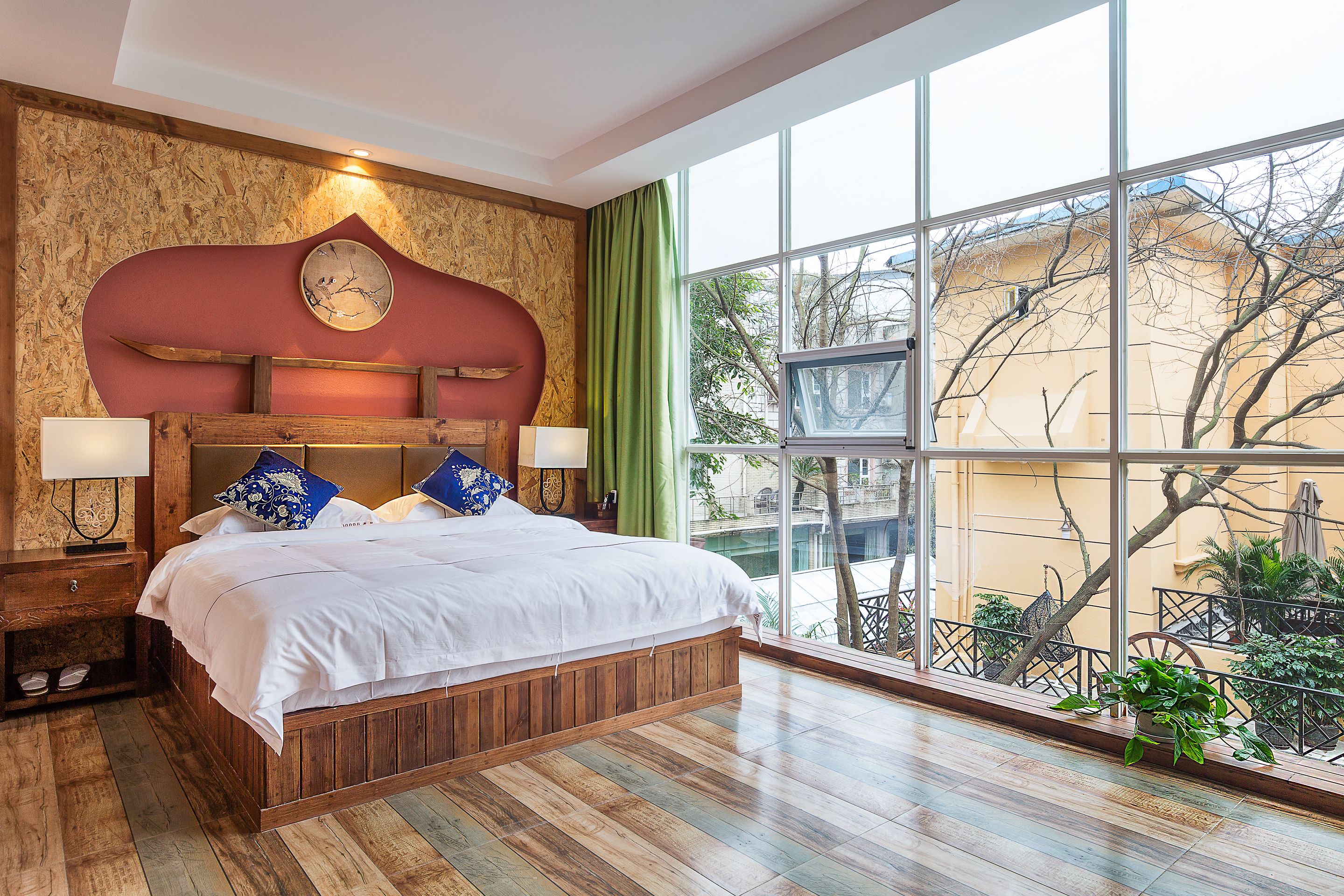 Deluxe Double Room A | Desk, blackout drapes, WiFi (free)