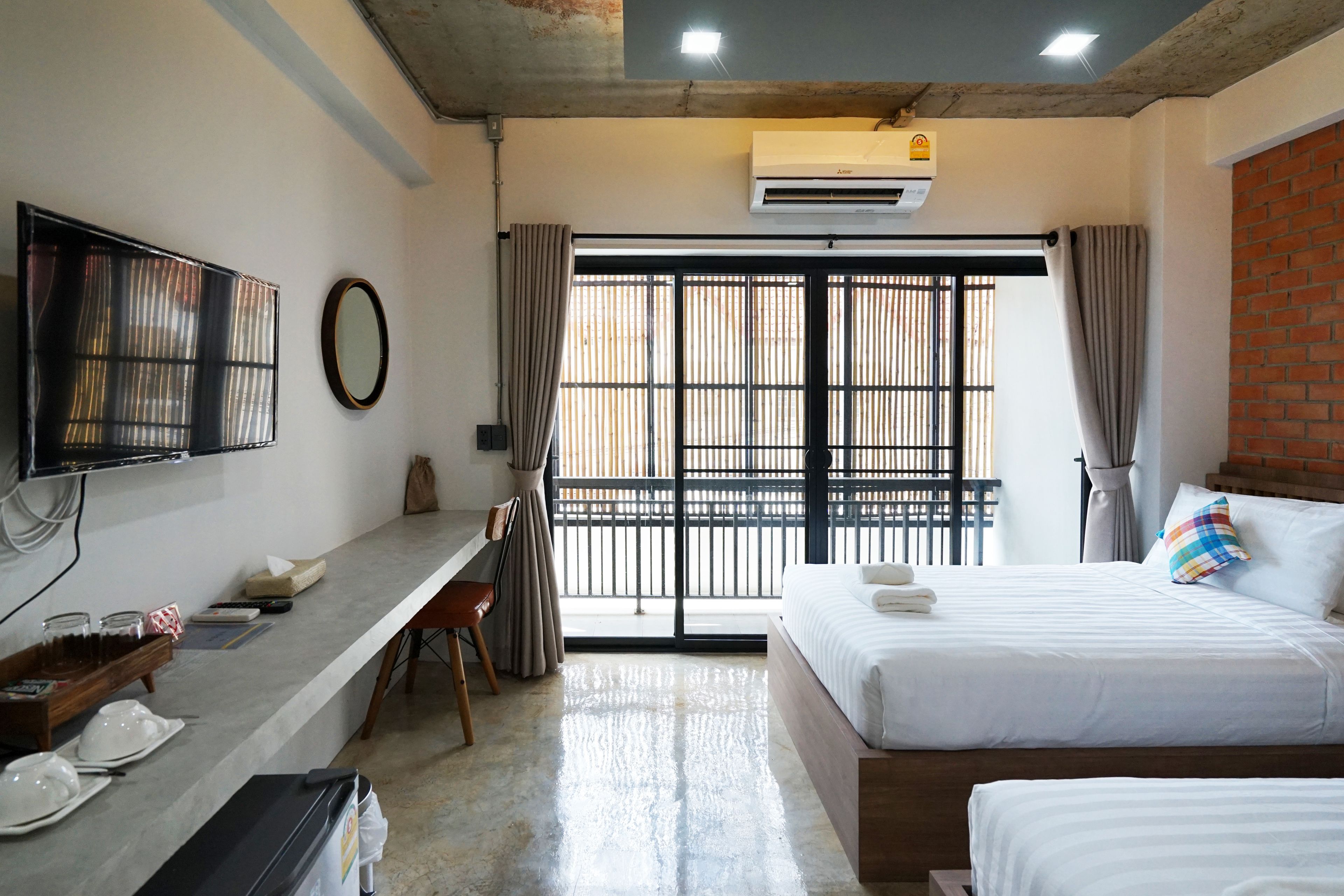 Standard Twin Room | Blackout curtains, free WiFi, bed sheets