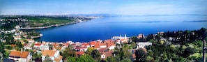 Aerial view - Duplex Apartment**** with Amazing Sea View in Villa MARID (Opatija)