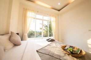 Familienapartment | 2 Schlafzimmer, hochwertige Bettwaren, Zimmersafe, Schreibtisch