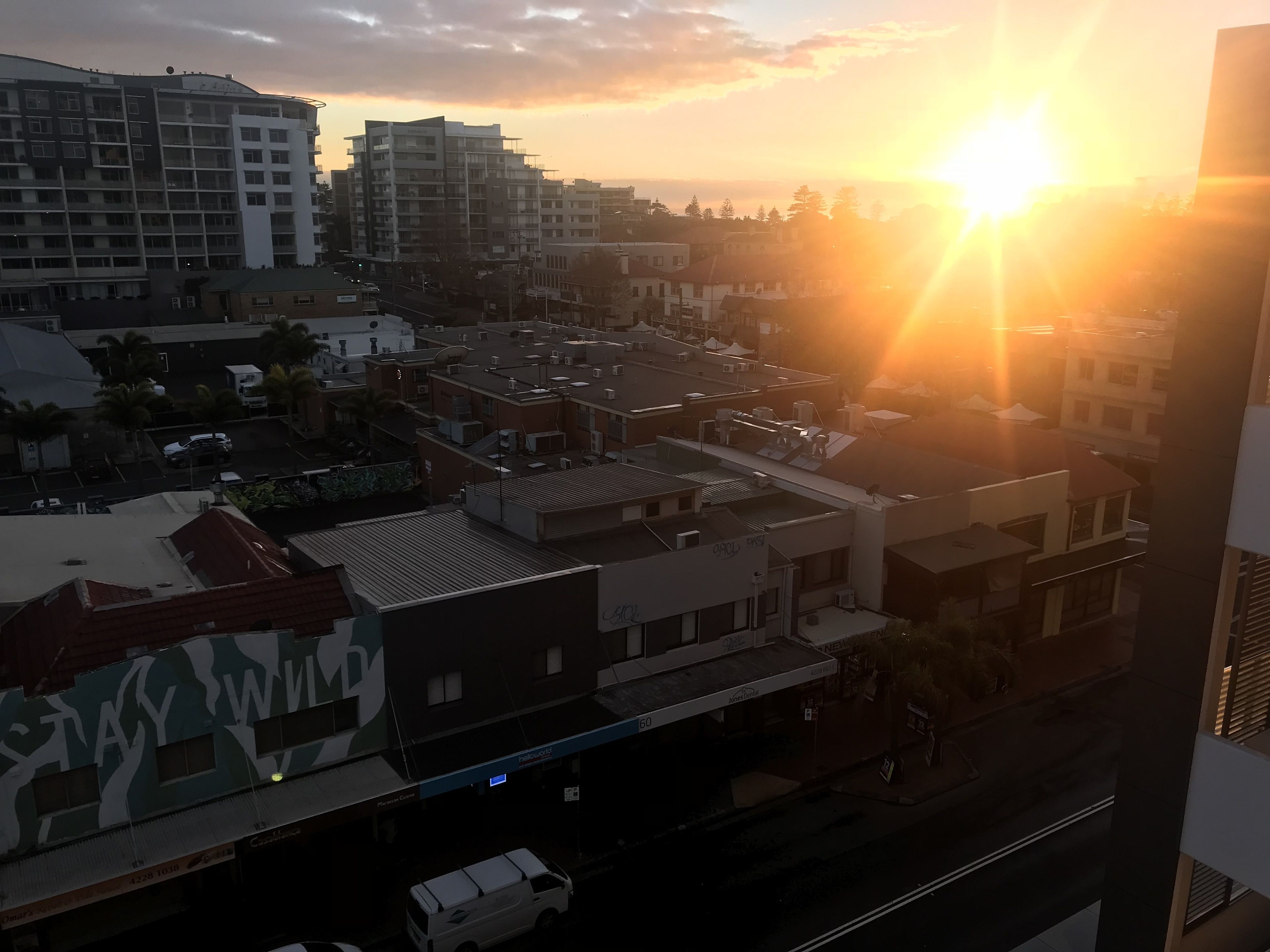 executive apartment, 2 bedrooms, partial ocean view | balcony