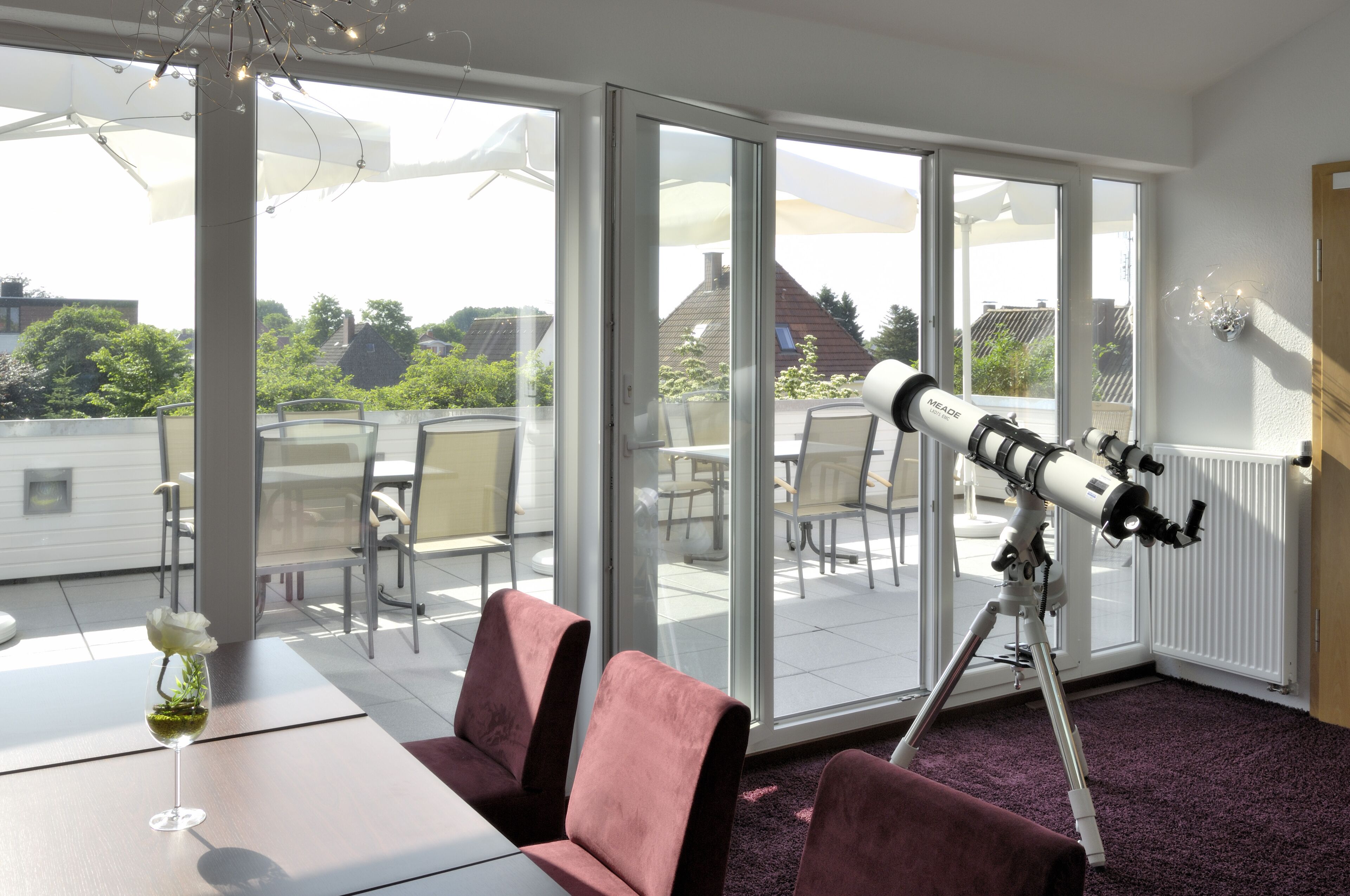 Terraza en la azotea