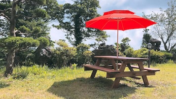 Aire de pique-nique/barbecue