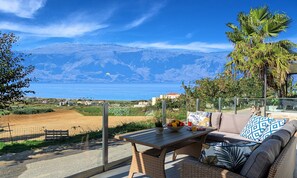 View from property - Cretan Sunset Villa Heated Pool (Apokoronas)