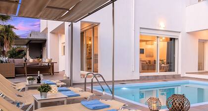 Cretan Sunset Villa Heated Pool